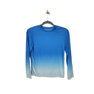 NWT Banana Boat Kids UPF Long‎ Sleeve Rash Guard Shirt Size Medium